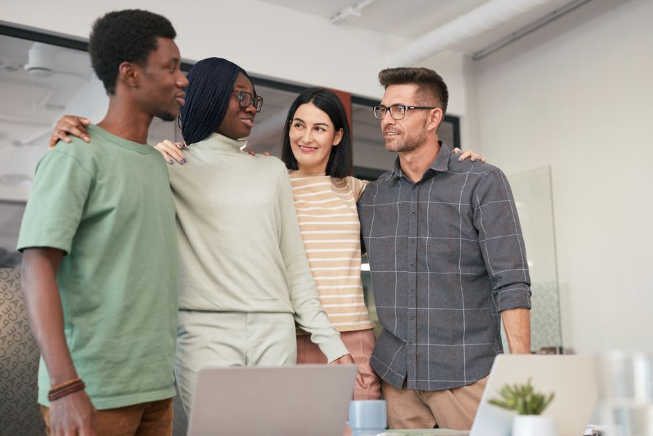 A diverse group of people, reflecting how color preferences vary across different audiences and cultures.